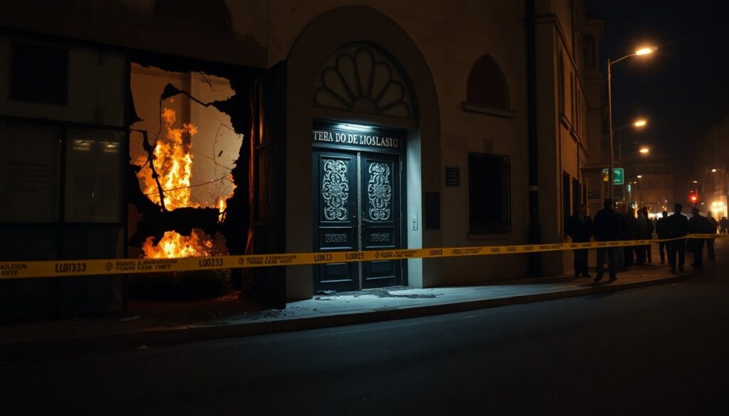 Attentato incendiario a Cagliari: fiamme davanti alla moschea di via del Collegio