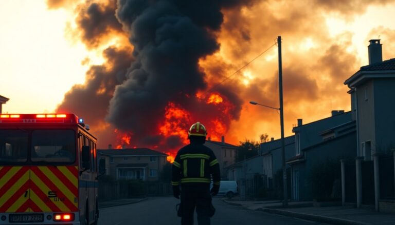 Incendio a Olbia: Vigili del Fuoco intervengono in via dei Pini