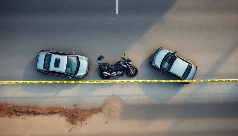 Incidente stradale a Marreri: due auto e una moto coinvolte, traffico deviato