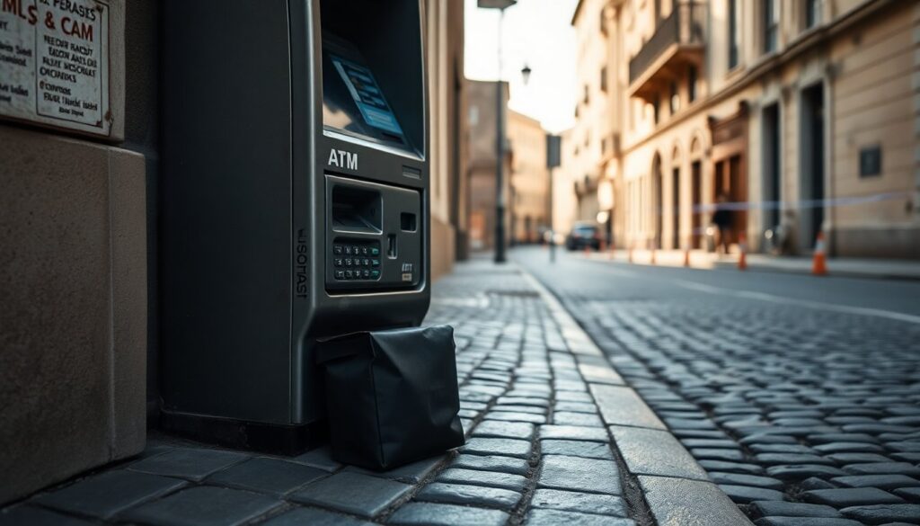 Ordigno davanti al bancomat del Banco di Sardegna in via Umberto: intervento dei carabinieri a Fonni