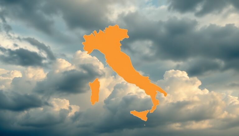 Allerta meteo arancione per temporali su Cagliari