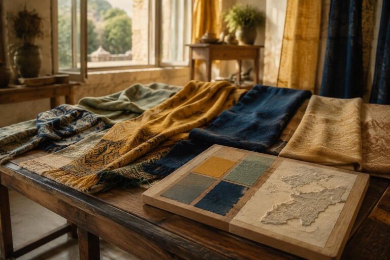 Guardaroba essenziale sardo con tessuti artigianali e palette del territorio