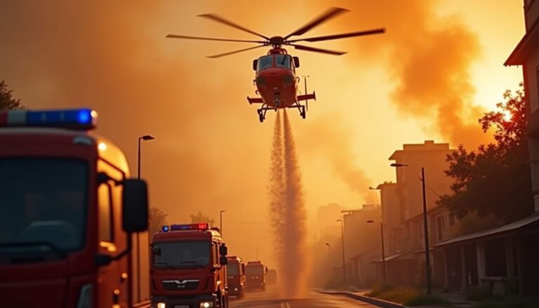 Incendi a Carbonia: quattro fronti attivi e l’intervento dei Canadair