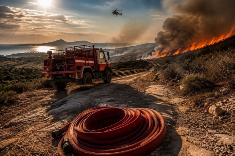 Incendio a Loiri Porto San Paolo: dettagli sull’intervento dei soccorsi