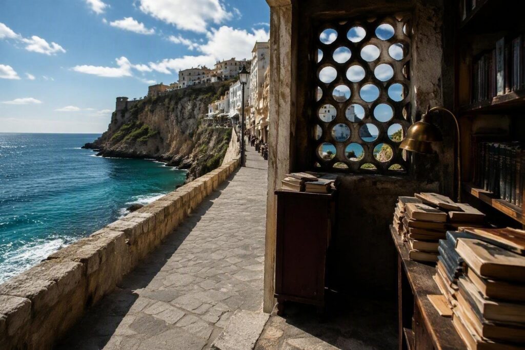 Itinerari lenti in Sardegna: librerie, biblioteche e mare