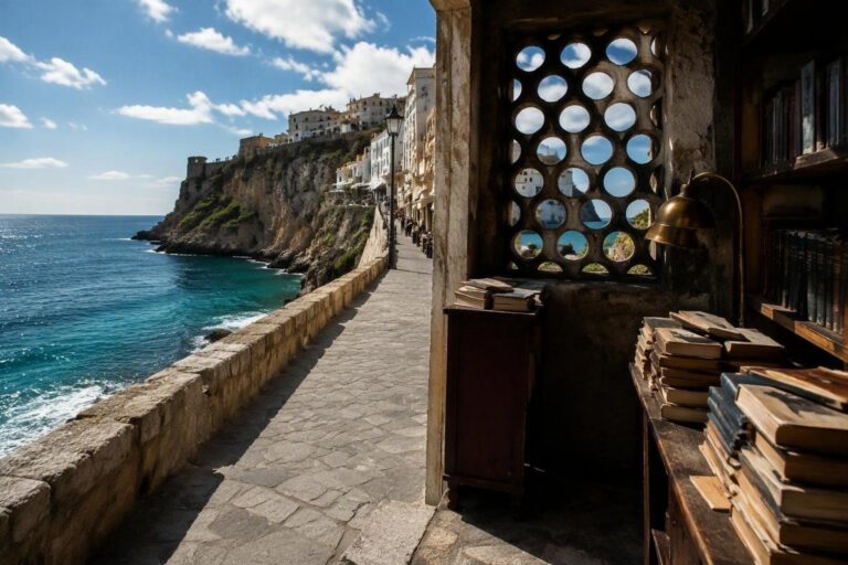 Itinerari lenti in Sardegna: librerie, biblioteche e mare