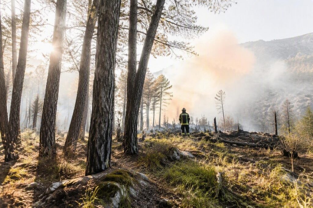 Ogliastra in fiamme: l’incendio che ha colpito Arzana ed Elini