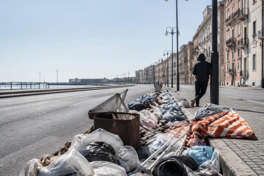 Rifiuti abbandonati a Cagliari e San Carlo: la protesta dei cittadini
