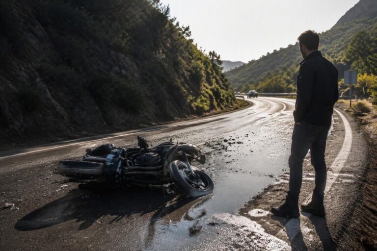Moto di grossa cilindrata fuori controllo su Statale 198: fatalità a Sadali