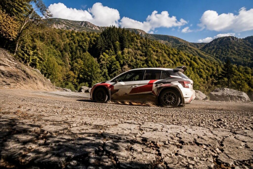 Preparazione in Vâlcii: Trentin punta al Rally Italia Sardegna