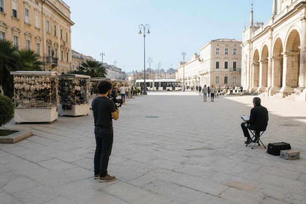 Set cinematografico a Olbia: dettagli su location, autorizzazioni e polemiche a Cala Moresca
