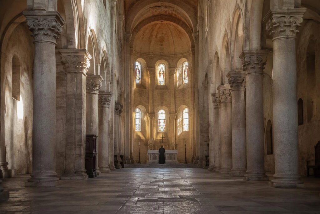 Ultimo saluto a Roberto Serra, 61 anni, nella basilica di Olbia