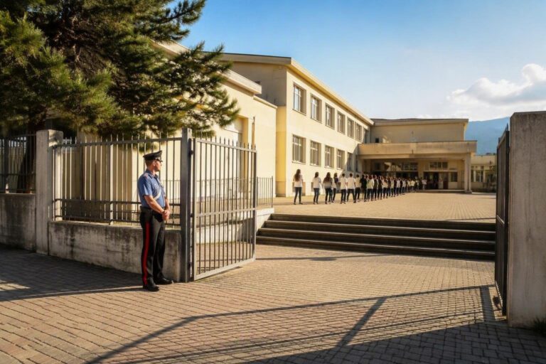 Vigilanza speciale dei Carabinieri a Nuoro per l’inizio delle lezioni