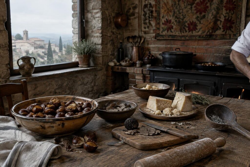 Calendario delle feste gastronomiche autunnali nei borghi italiani