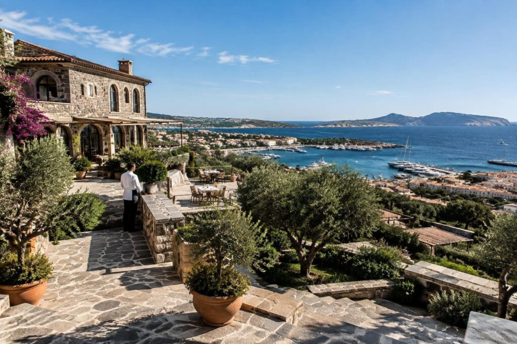 Chef Bruno Barbieri visita l’Hotel La Vecchia Fonte a Palau