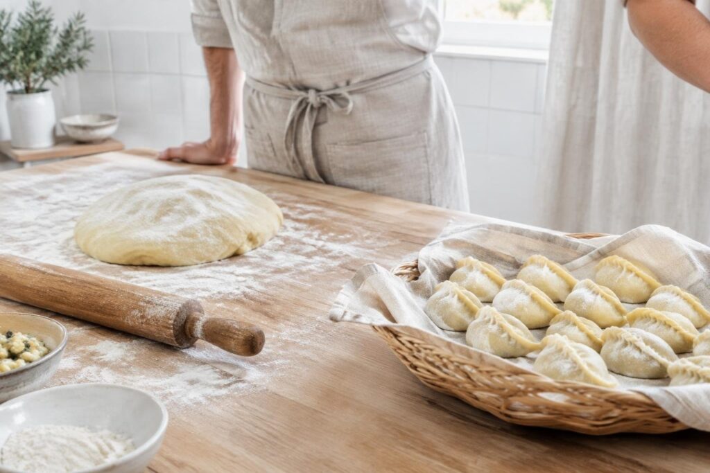 Culurgiones sardi: impasto, ripieno e chiusura a spiga