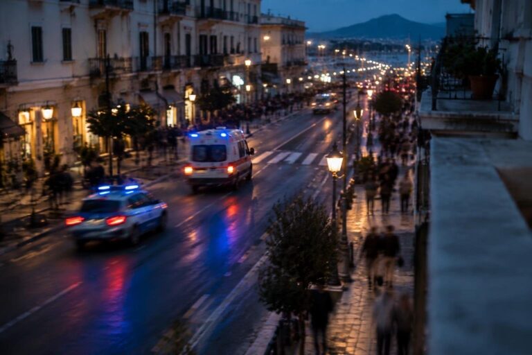 Fuga dell’assalitore dopo accoltellamento a Corso Umberto, Olbia
