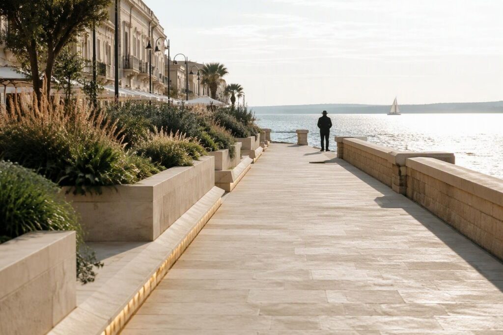 Il nuovo waterfront di via Roma a Cagliari è aperto al pubblico