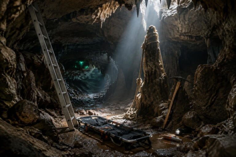 Soccorso nella grotta tra Urzulei e Baunei: Luca Olmetto estratto