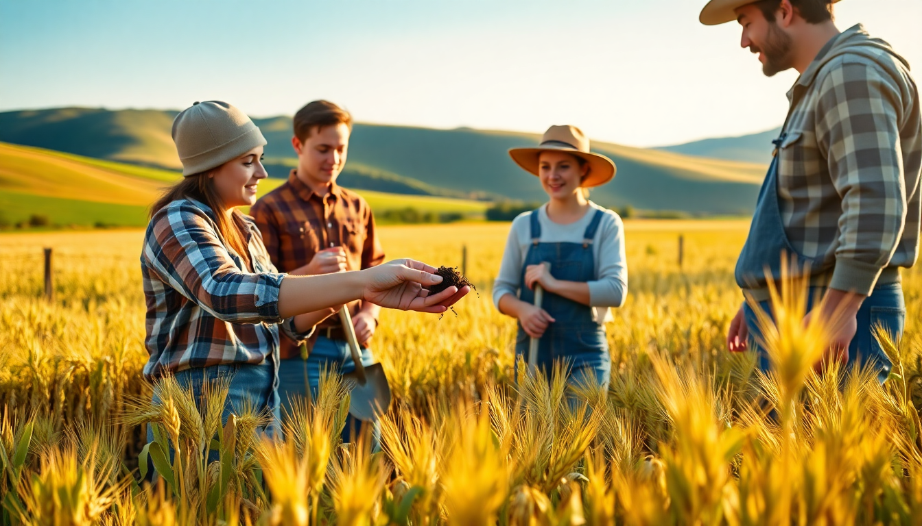 Empowering young farmers through community engagement