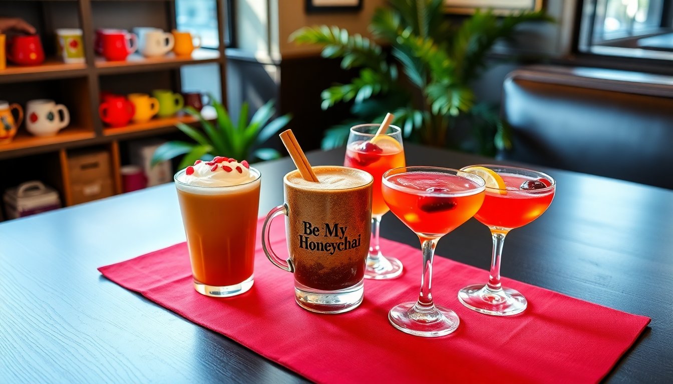 Explore Columbia Brew’s Exclusive Valentine’s Day Drink Offerings