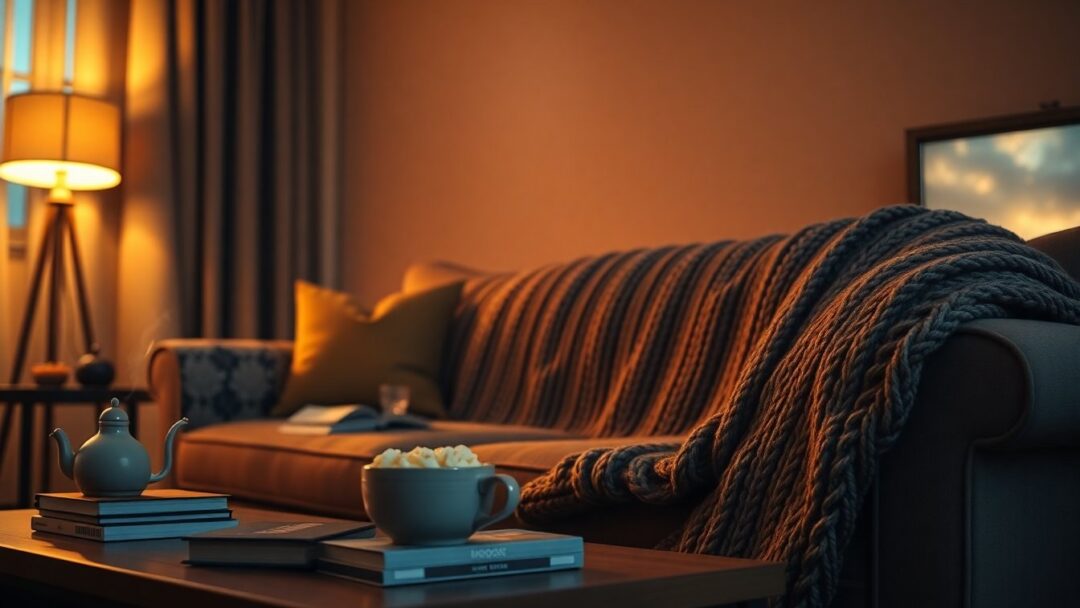 Creating a cozy night tv routine with mood-based sitcoms