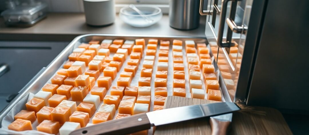Making freeze-dried candy at home with simple tools