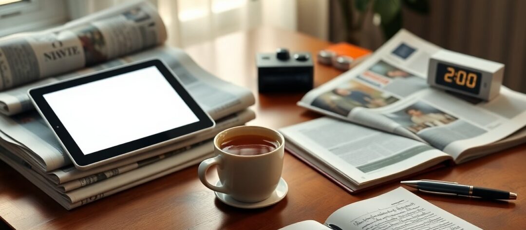 Practical guide to consuming news without burnout for Gen Z and busy homemakers