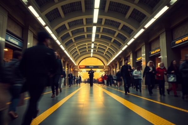 Six Injured in Penn Station Stabbing Incident: Suspect in Custody