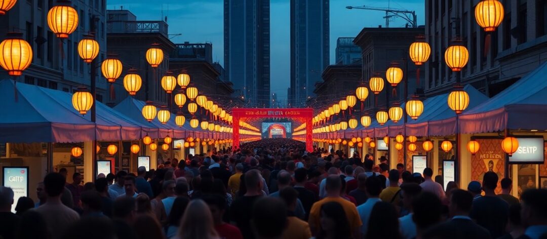 Staying safe in large crowds during street parties and parades