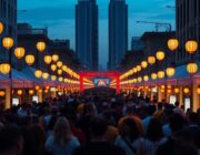 Staying safe in large crowds during street parties and parades