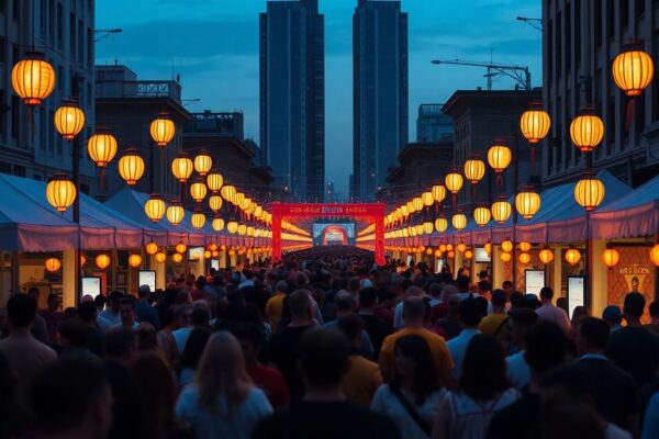 Staying safe in large crowds during street parties and parades