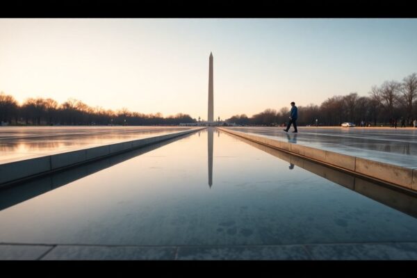 Washington DC's Reflecting Pool: Repairs, Algae, and Vandalism Allegations