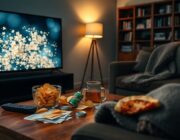 Hosting a fun reality tv watch party with friends