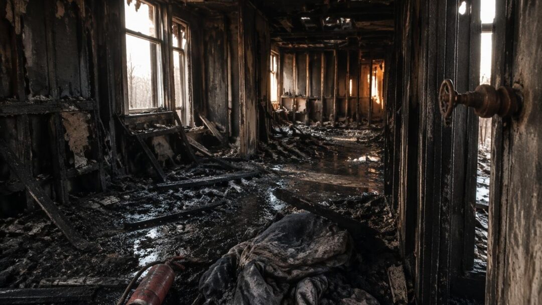 Michigan house fire leaves eight dead, including six children, with gunshot wounds