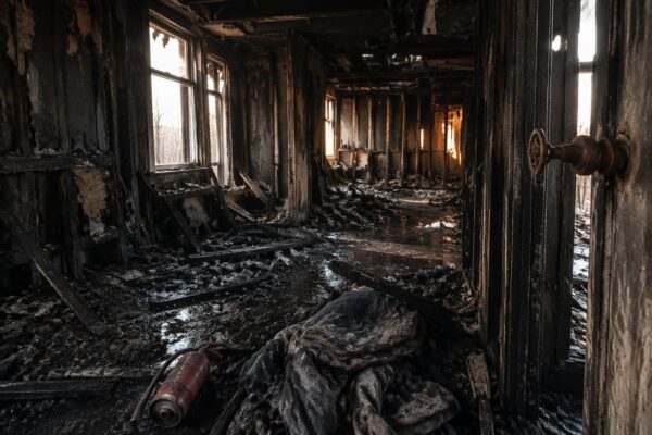 Michigan house fire leaves eight dead, including six children, with gunshot wounds