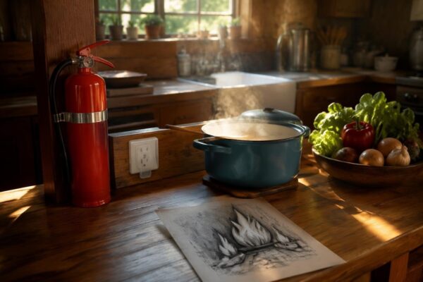 Reducing fire risk with weekly micro-habits for families and roommates