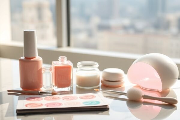 Summer nail art tutorial for jellyfish candy look