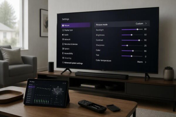 Roku tv picture and audio calibration guide