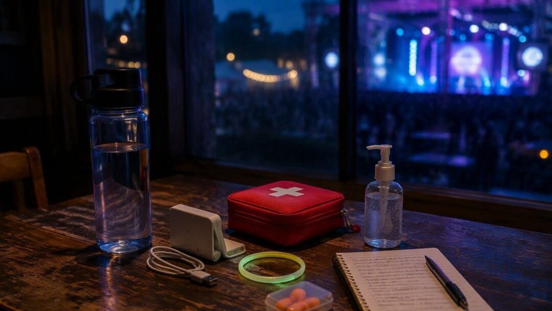 Staying safe at festivals and club shows