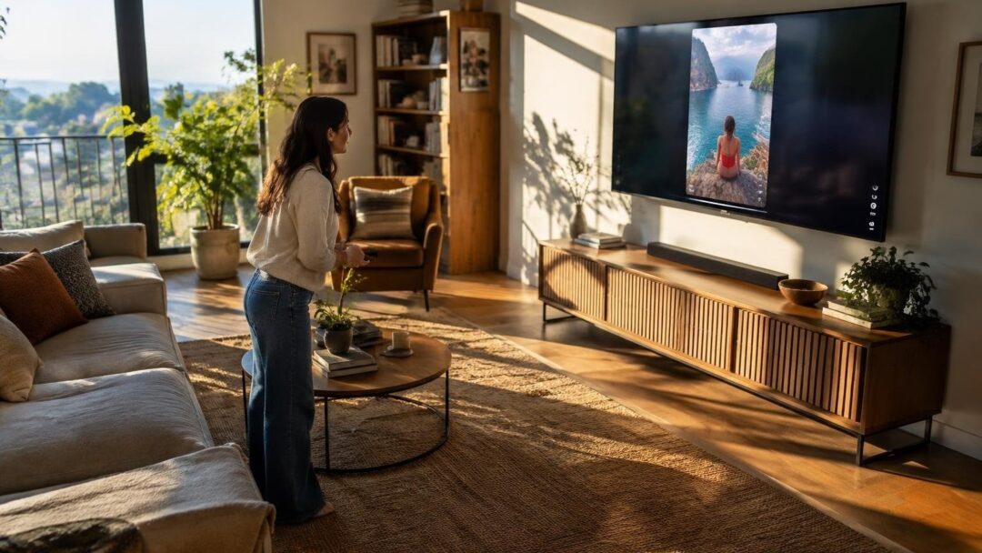 Big screen instagram reels
