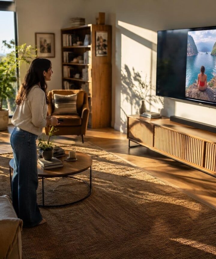 Big screen instagram reels