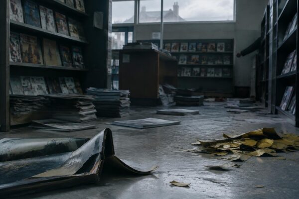 Bizarre star clashes and the fast-track fall of British magazine shops