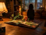 Sibling rivalry gets squirmy in Julie’s worm-filled picture book