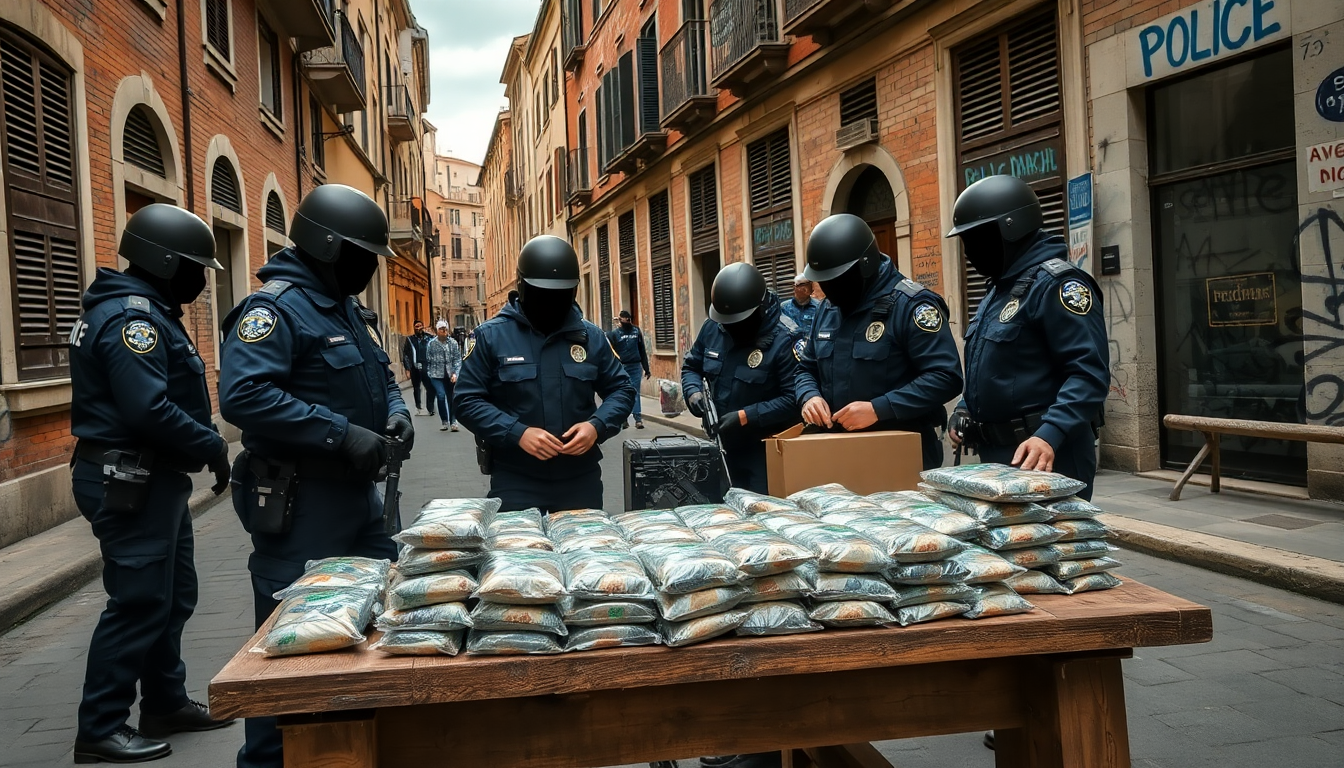 Uncovering drug trafficking in Padua: implications for community safety