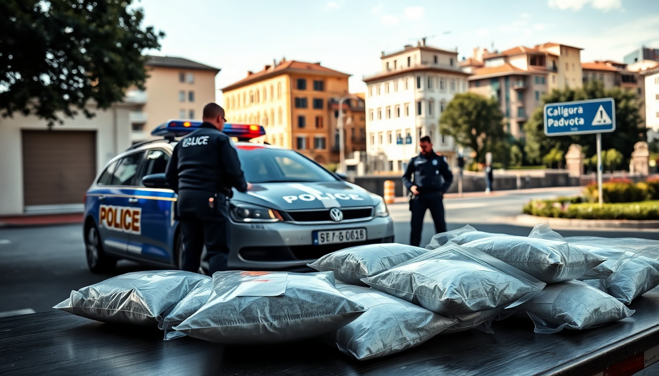 Understanding drug trafficking trends in Italy through recent law enforcement actions