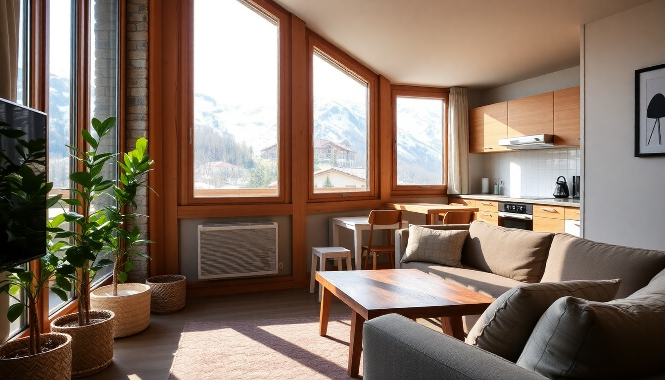 Discovering the potential of a three-room apartment in Bormio