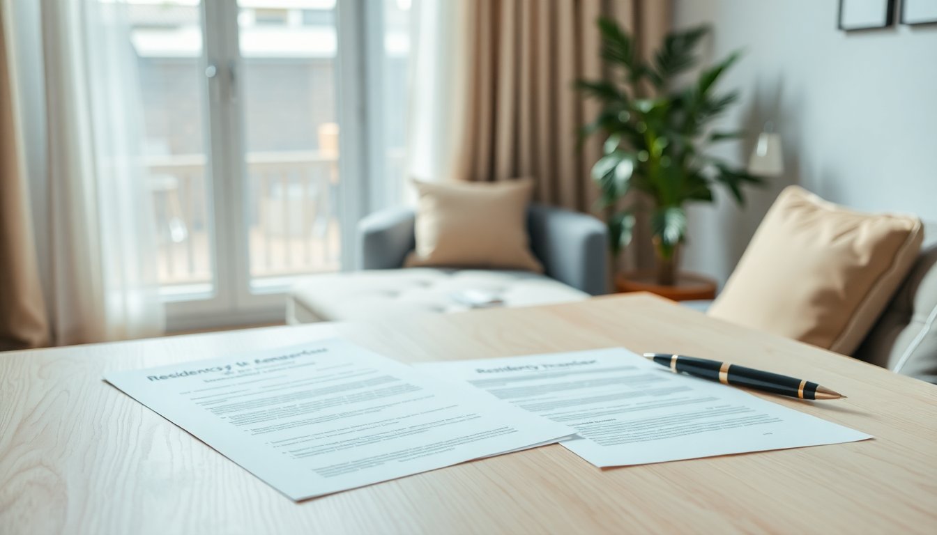 Essential guide to residency transfer following property acquisition