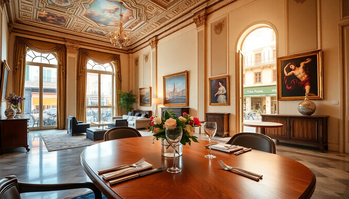 Explore a Luxurious Prestige Apartment in the Heart of Genoa