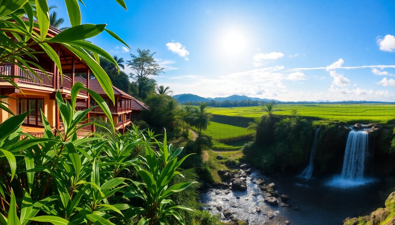 Discover the Unique Experience of Aling-Aling Waterfall Resort in Bali